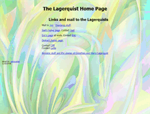 Tablet Screenshot of lagerquist.com